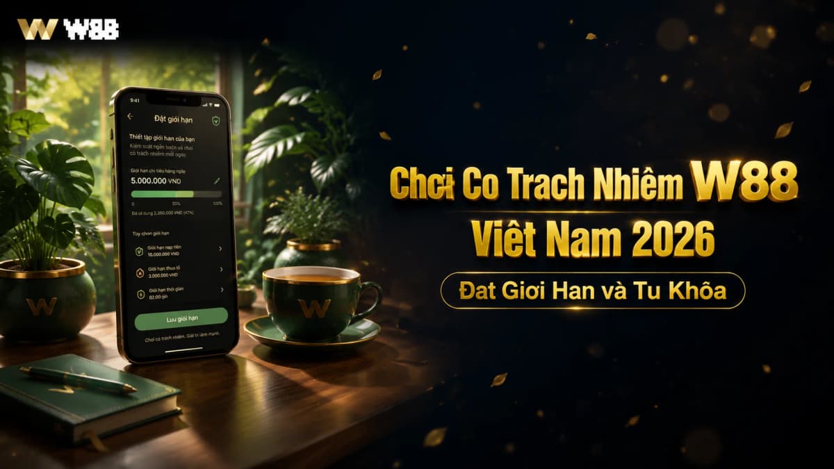 Chơi Có Trách Nhiệm W88 Việt Nam — Đặt Giới Hạn và Tự Khoá