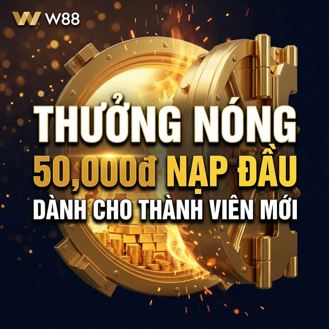 Thưởng Nóng 50,000 VND Nạp Đầu