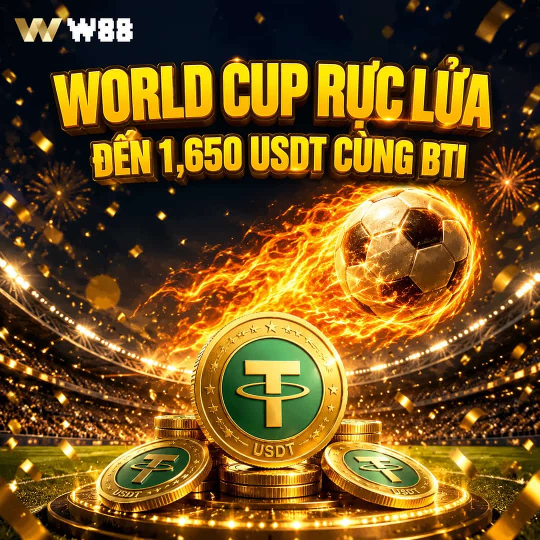 WORLD CUP RỰC LỬA – THƯỞNG LỚN ĐẾN 1,650 USDT CÙNG BTI